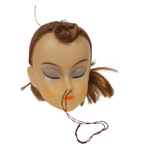 Creepy Empress Playtime 1960’s Blonde Goddess Shrunken Head