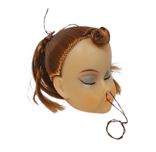 Load image into Gallery viewer, Creepy Empress Playtime 1960’s Blonde Goddess Shrunken Head