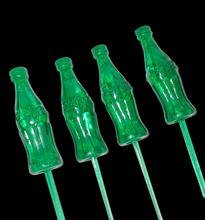 Load image into Gallery viewer, 4pcs Green Coca Cola Bottle Cake Picks