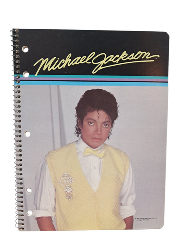 1984 Unused Michael Jackson Notebook