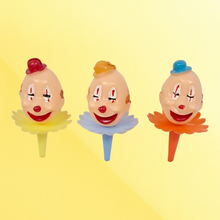 Load image into Gallery viewer, Cute Retro Look Clown Cupcake Toppers