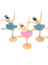 Load image into Gallery viewer, 6pcs Retro Style Ballerina Cake Toppers