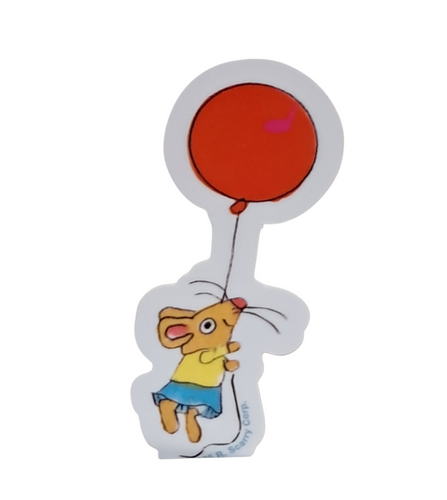 Richard Scarry Busy Town Mouse with Balloon Sticker