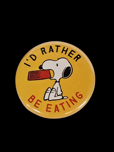 Snoopy Food Series Pinback Buttons Choice