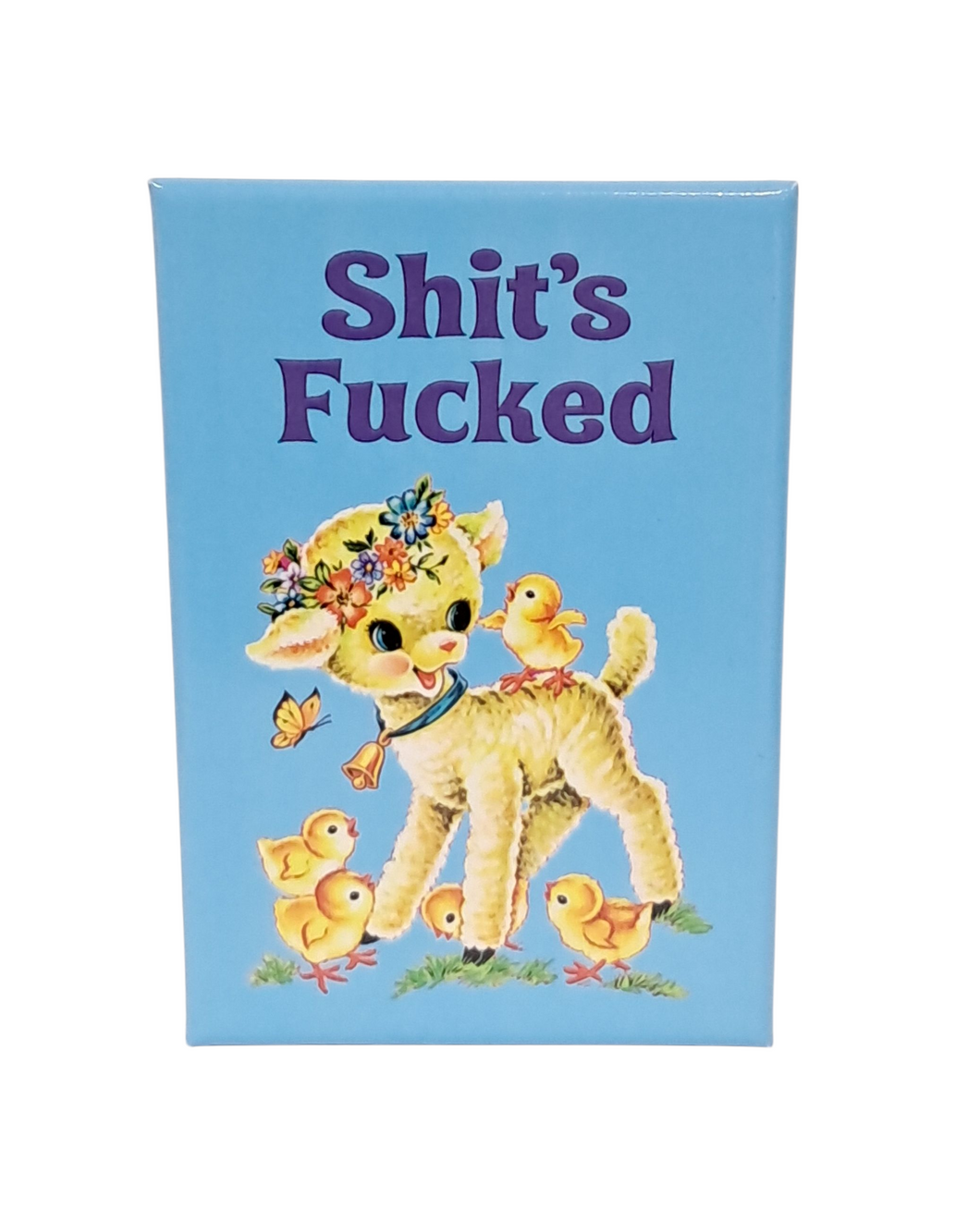 Cute Little Naughty Lamb Refrigerator Magnet