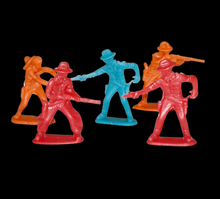 Load image into Gallery viewer, 6 pcs Assorted Colorful Plastic Cowboys and Indians Toys