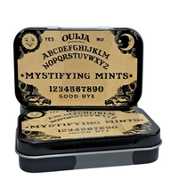 Load image into Gallery viewer, Mystifying Mints in Ouija Board Tin Oracle