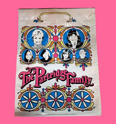 1970’s Unused Partridge Family Shopping Bag
