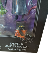 Load image into Gallery viewer, Devil and Undersea Gal Nightmare Before Christmas Figure Set