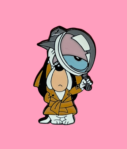 Droopy Dog Enamel Pin