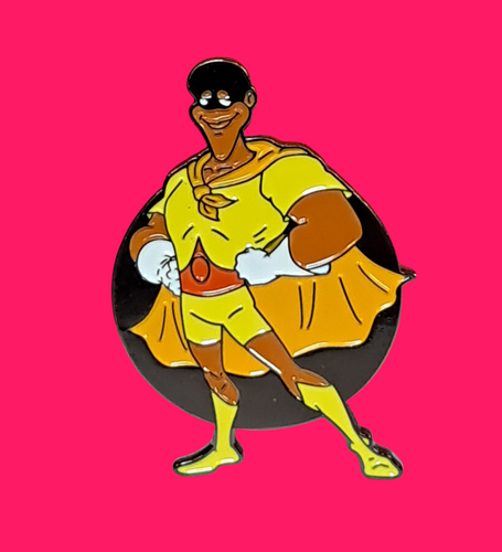 Brown Hornet Fat Albert Enamel Pin