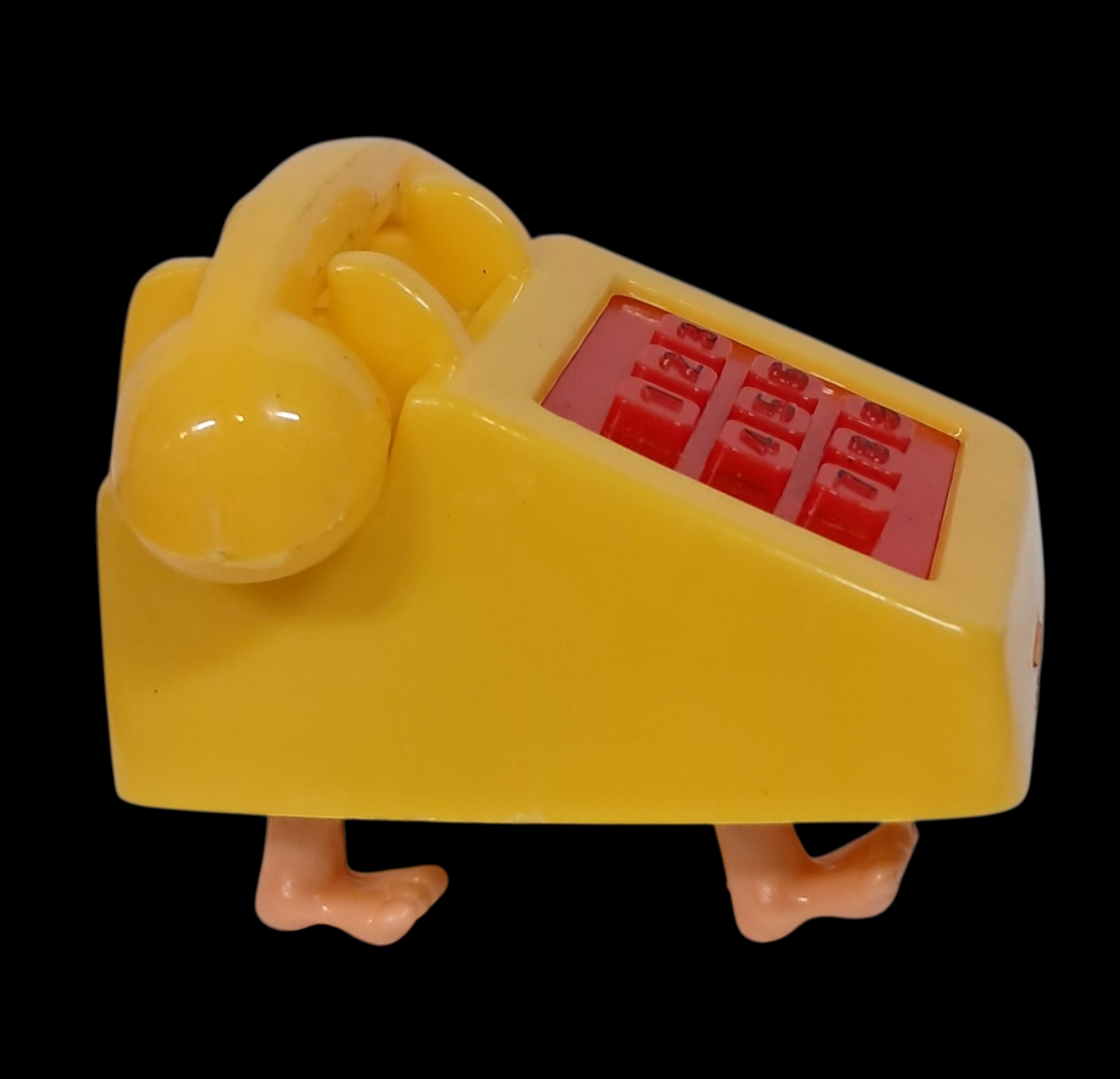 1980’s Wind Up Telephone With Feet
