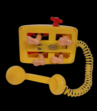 Load image into Gallery viewer, 1980’s Wind Up Telephone With Feet