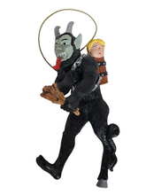 Load image into Gallery viewer, Krampus Scandinavian Folklore Resin Christmas Ornament