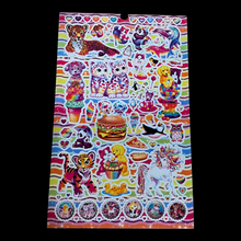 Load image into Gallery viewer, Lisa Frank Book of over 600 Stickers