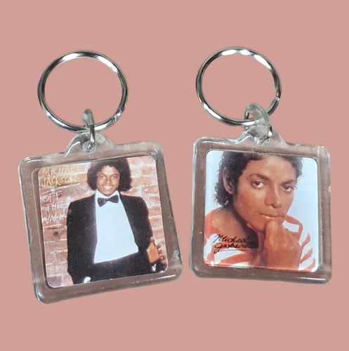 1980’s Michael Jackson Keychain on Card Choice