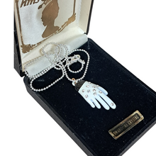 Load image into Gallery viewer, 1980’s Michael Jackson Rhinestone Glove Necklace