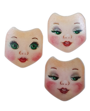 Load image into Gallery viewer, Unused Mid Century Doll Face Flicker Card