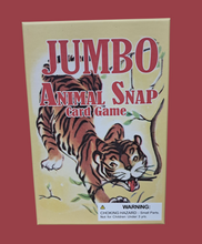 Load image into Gallery viewer, Jumbo Animal Snap Classic Card Game