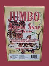Load image into Gallery viewer, Jumbo Animal Snap Classic Card Game