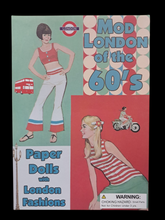 Load image into Gallery viewer, Mod London of the 60's Paper Dolls Gift Set