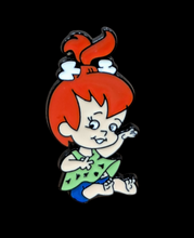 Load image into Gallery viewer, Pebbles Flintstone Enamel Pin The Flintstones