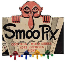 Load image into Gallery viewer, 1950’s Kilroy Was Here Cocktail Drink Markers