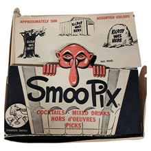 Load image into Gallery viewer, 1950’s Kilroy Was Here Cocktail Drink Markers