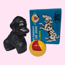 Load image into Gallery viewer, NOS Dime Store Magnetic Dog with Ball