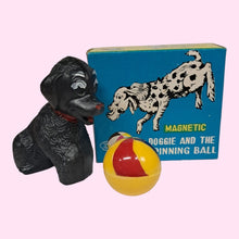 Load image into Gallery viewer, NOS Dime Store Magnetic Dog with Ball