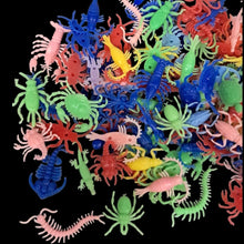 Load image into Gallery viewer, 15 pcs Vintage Plastic Creepy Crawlies