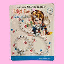 Load image into Gallery viewer, Mid Century Bright Eyes Kids Jewelry Set With Poodle Ring