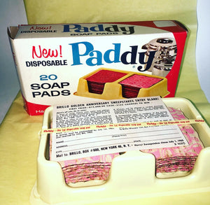 1963 NOS Paddy Soap Pads by Brillo