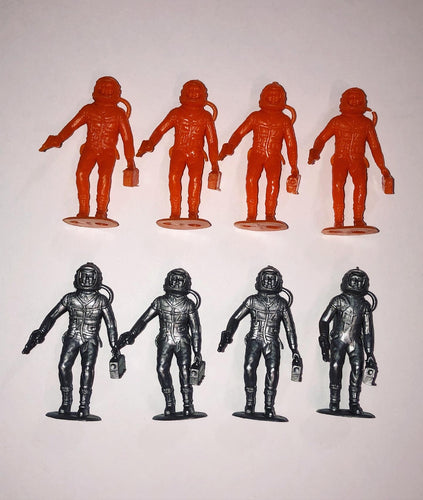 Mid Century MPC Spacemen Astronaut Figures