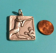 Load image into Gallery viewer, Vintage Italian Metal Baseball Charms