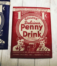 Load image into Gallery viewer, 1936 Collins’ Drink Mix Packet