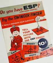 Load image into Gallery viewer, NOS Mid Century ESP Gumball Toy Sign