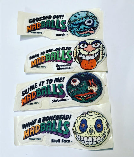 1980’s Unused Madballs Iron on Patch Choice