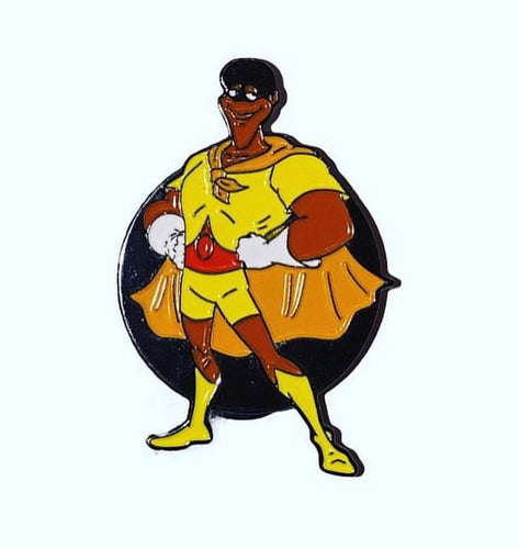 Fat Albert Brown Hornet Enamel Pin