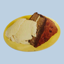 Load image into Gallery viewer, Die Cut Diner Cake and Ice Cream Cardboard Sign