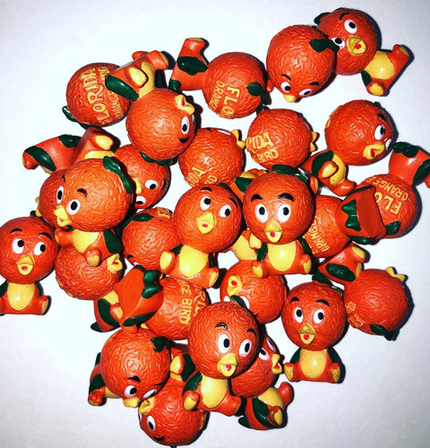 Teeny Tiny Florida Orange Bird Figure