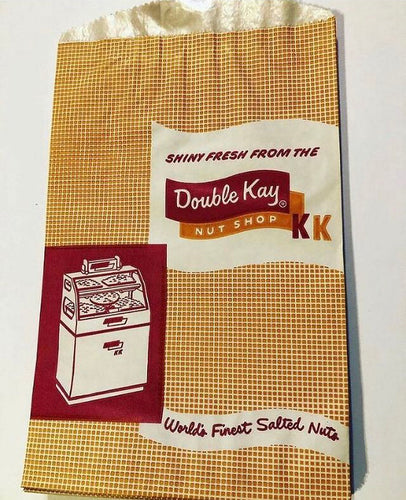 1950’s Unused Double Kay Nut Shop Bag