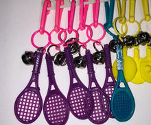 Load image into Gallery viewer, 1980’s Bell Clip Charm Tennis Racket or Ping Pong