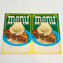 Load image into Gallery viewer, 1950’s Unused Diner Menu Cover #3