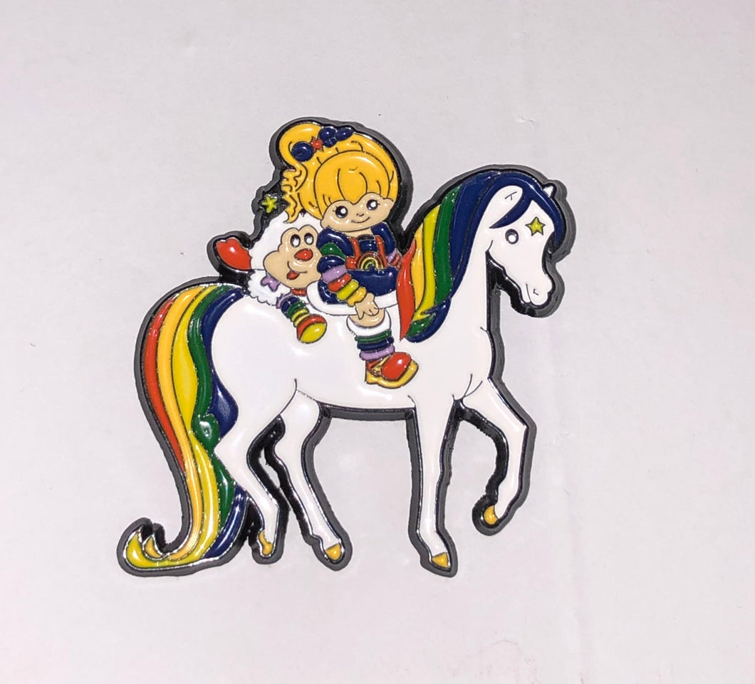 Rainbow Brite Starlite and Sprite Enamel Pin