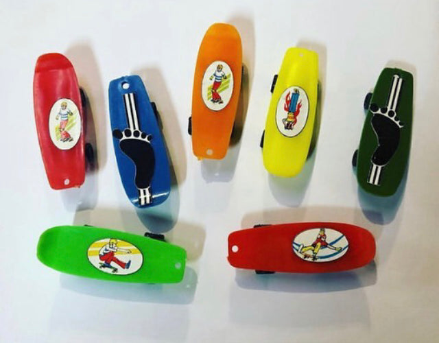 3 pcs Vintage Plastic Skateboard Charms