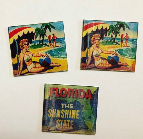 Vintage Florida Vari Vue Lenticular Card