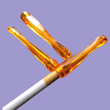Load image into Gallery viewer, Unused 1950’s Amber Cigarette Holder