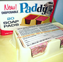 Load image into Gallery viewer, 1963 NOS Paddy Soap Pads by Brillo