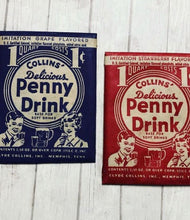 Load image into Gallery viewer, 1936 Collins’ Drink Mix Packet